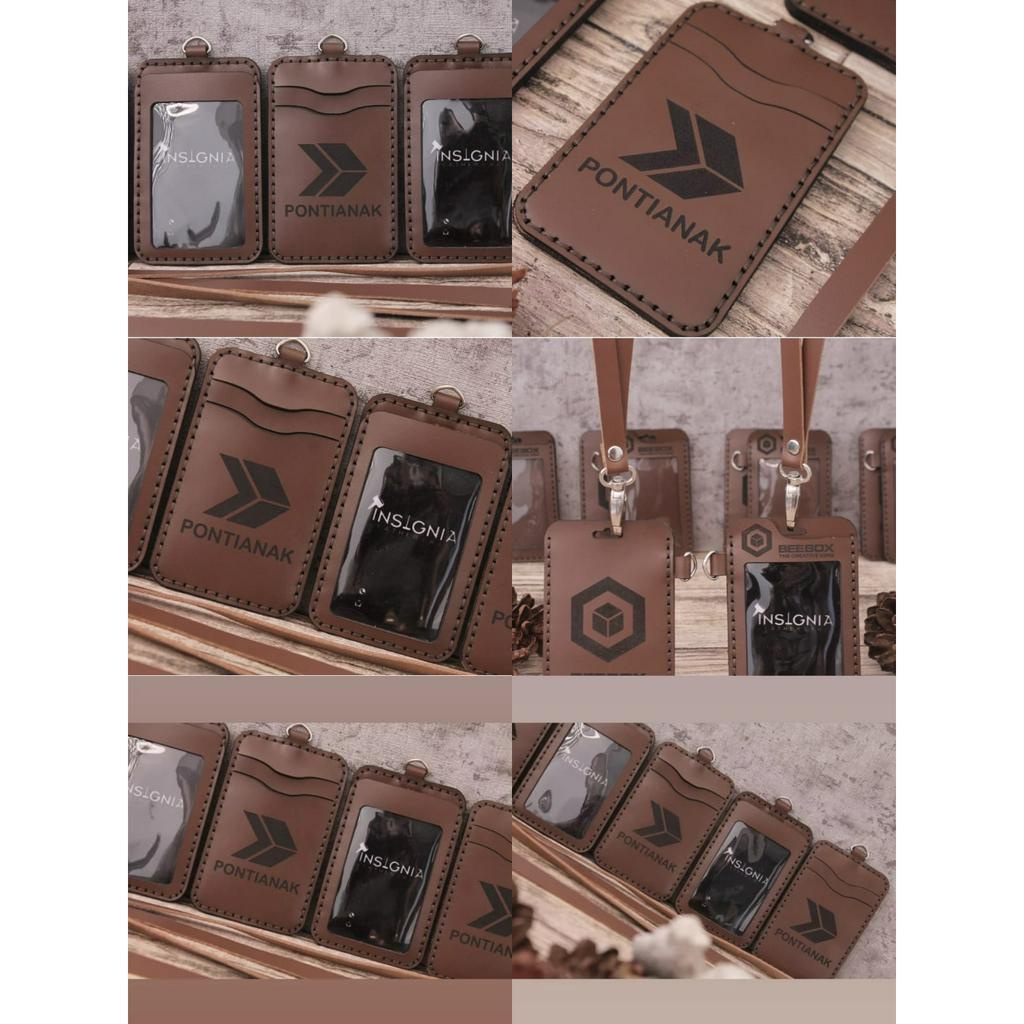 

tempat id card name tag kulit asli kualitas terbaik