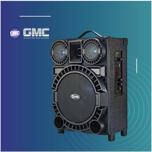 GMC 897Q Speaker Bluetooth Portable 6.5 Inch GMC 897Q Speaer Karaoke EXSTRA BOSS