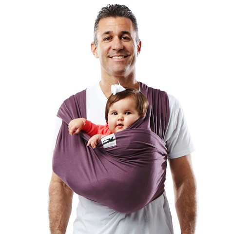 Baby K'Tan Carrier - Original Solid EGGPLANT