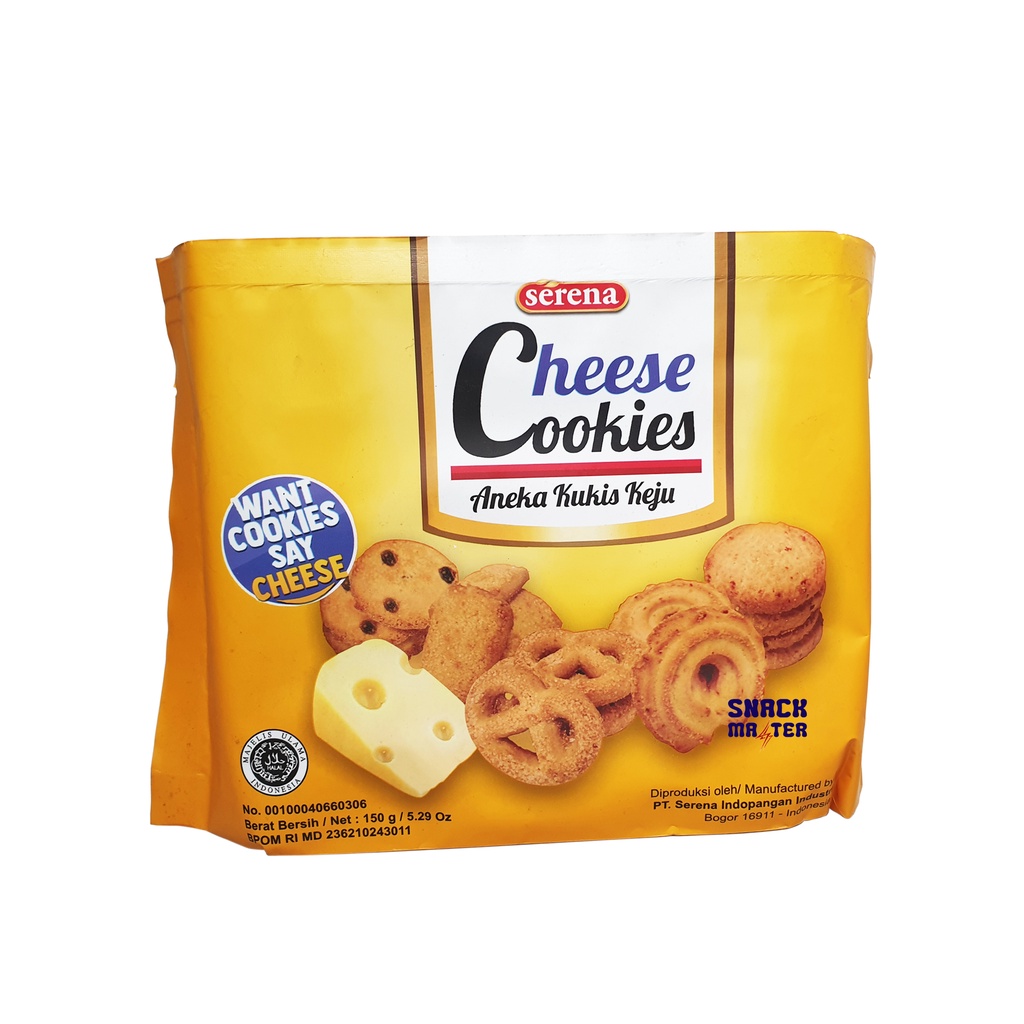 

Serena Cheese Cookies - Netto 150gr