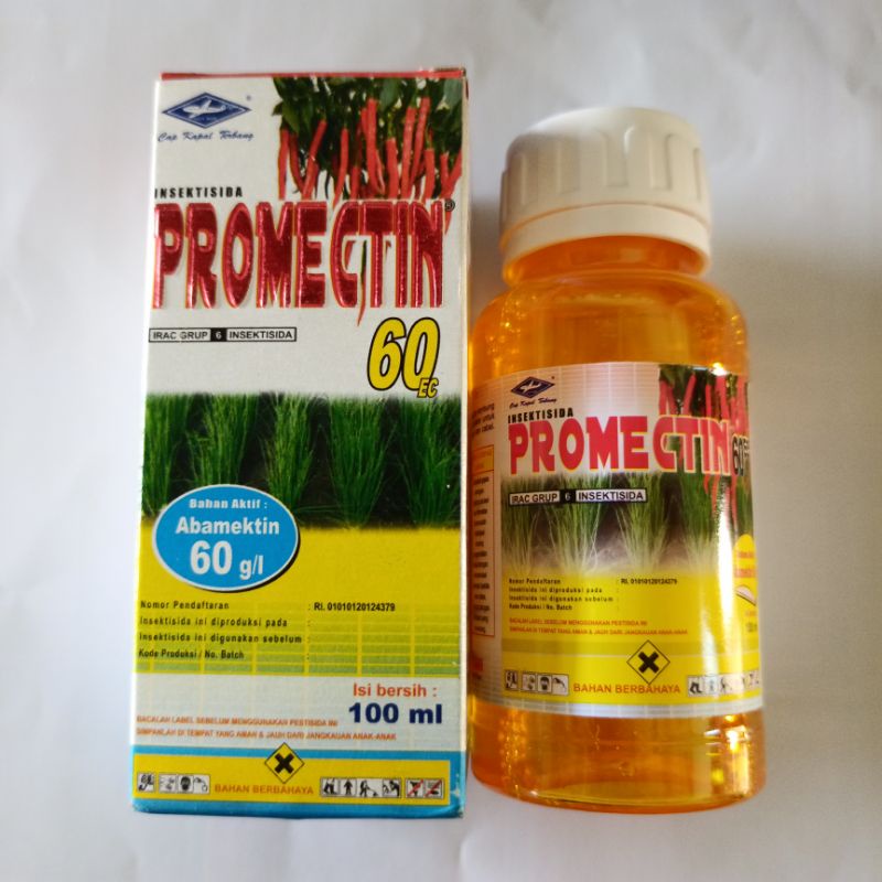 Insektisida Abamektin Bening Dosis Tinggi Promectin 60 EC 100 ml