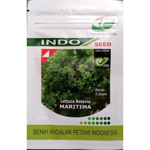 Maritima 5 gr | Selada Batavia | Bibit Hidroponik