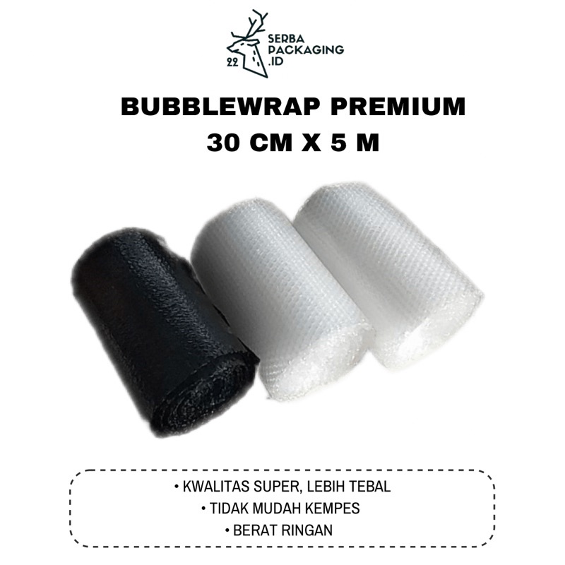 

Bubblewrap Premium 30cm x 5meter