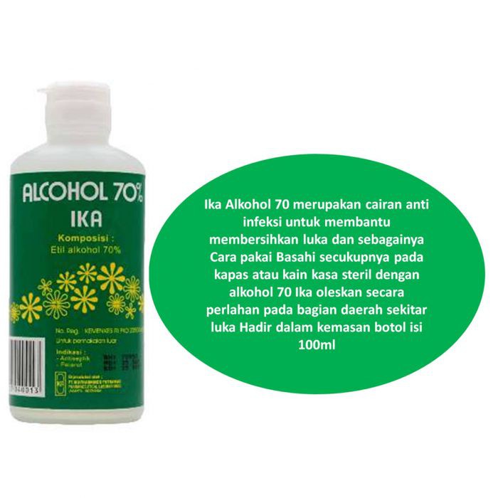 Ika Alcohol Antiseptik 70 % cool