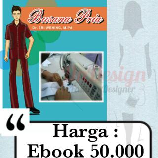 Buku Menjahit Busana Pria Shopee Indonesia