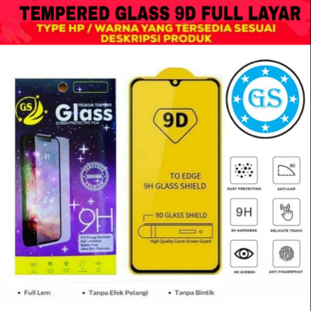 Tempered Glass 5D 9D Samsung A02S A12 A11 A21s A31 M11 M21 M31 A71 A51 A01 Core Anti Gores Full Cove