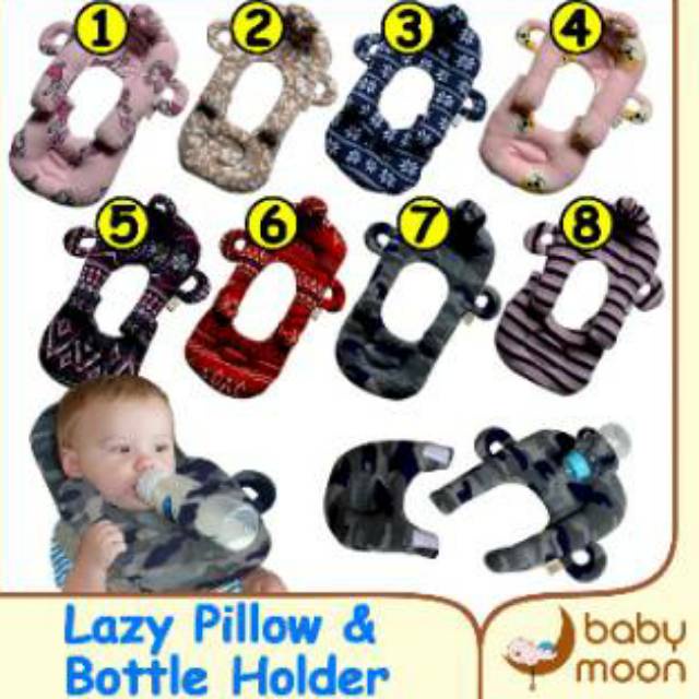 Lazy pillow bantal dot bayi bantal penyangga dot bayi