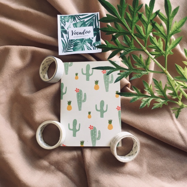 

Cactus white minibook