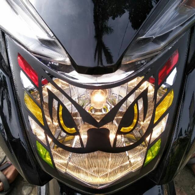 Stiker Sticker Mata Elang Lampu Beat New Beat Street Shopee