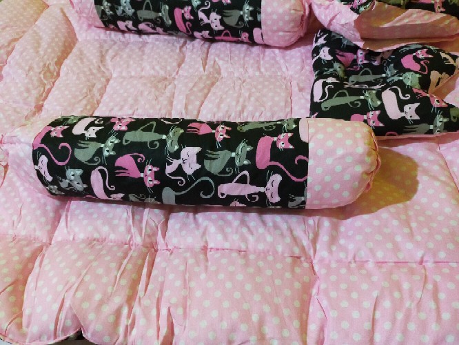 Bedding Set  - Pink Cat