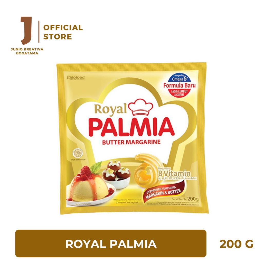 

Royal Palmia Butter Margarin 200 Gram