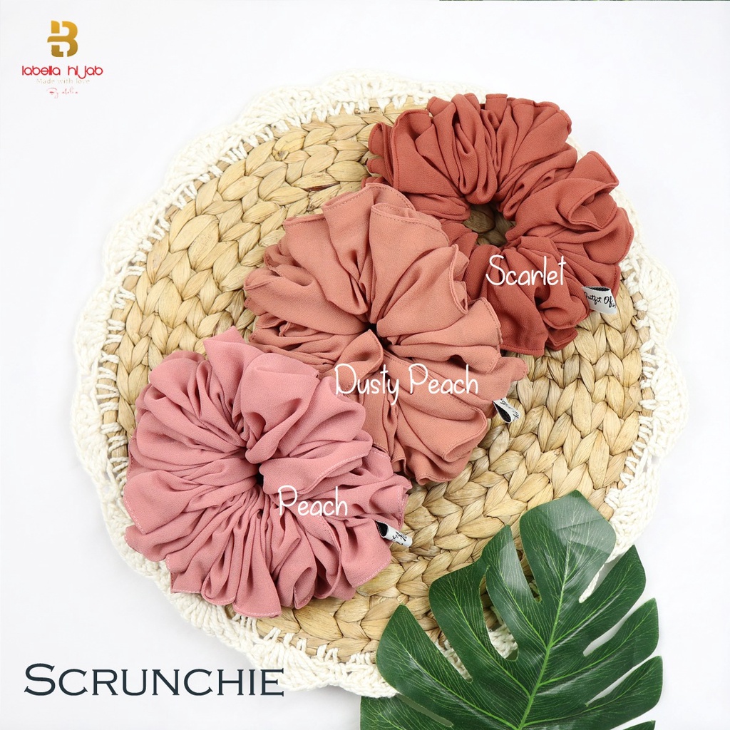 [ PROMO TERMURAH LEBAY ] SCRUNCHIE / Cepol Hijab / Cepol Hijab Jumbo / Cepolan Rambut / Cepol Rambut
