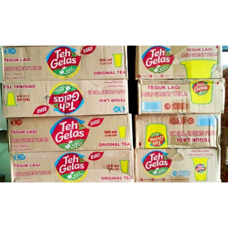 

Teh Gelas Cup 24 x 160 ml