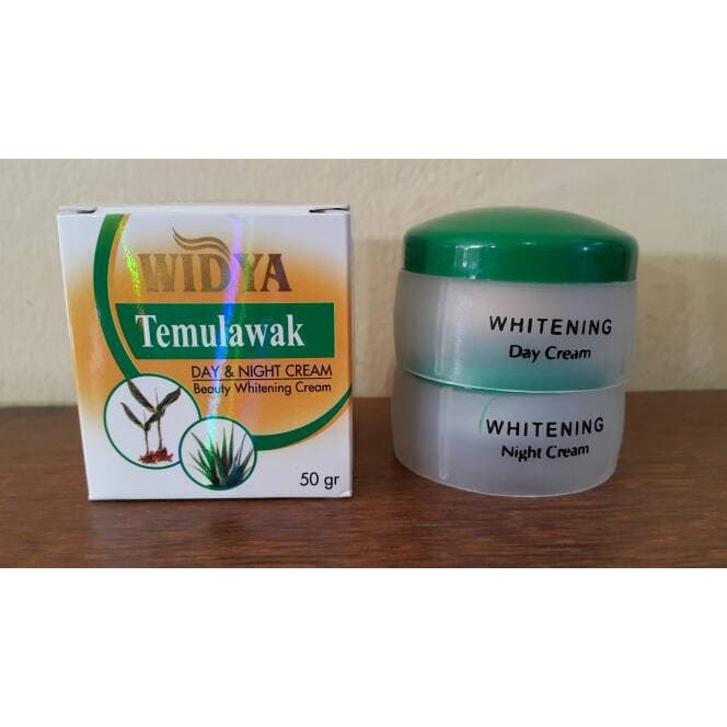 Crean Wajah Terbaik Terbaru KREM WIDYA PUTIH / Temulawak Day & Night Cream Pot Susun - Ber-BPOM