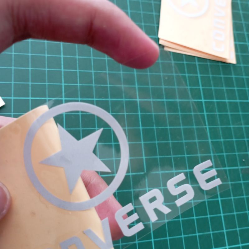 Sticker Cutting Converse