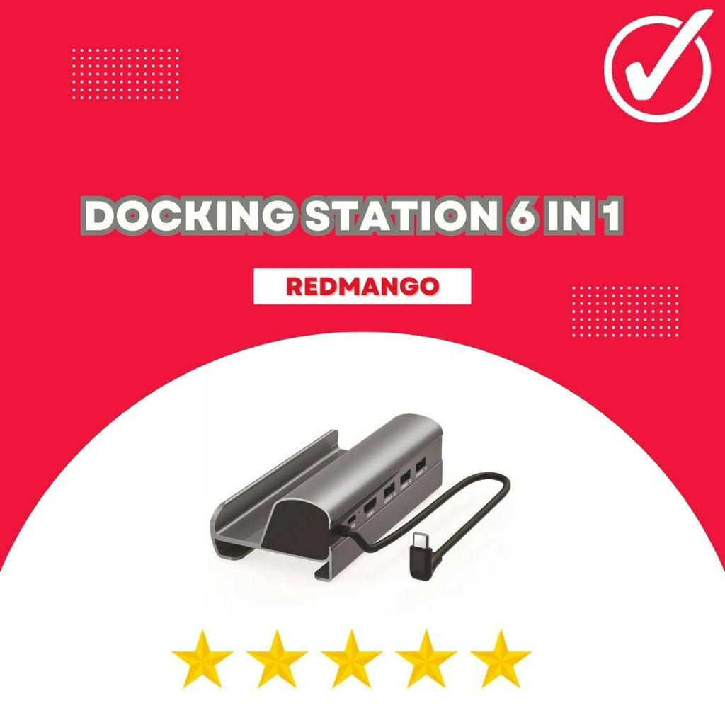 AKN88 - Docking Station Multifunctional 6-in-1 - Steam Deck Compatible - HC-86