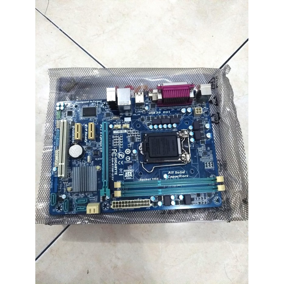 MOTHERBOARD INTEL 1155 GIGABYTE B75M-D3V