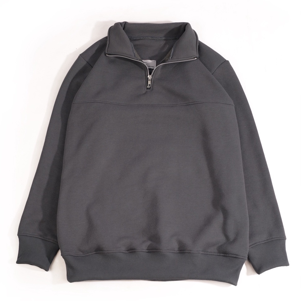 Halfzip Sweatshirt Dark Grey