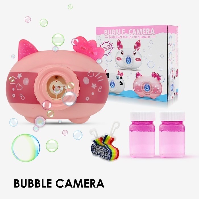 Bubble Camera babel kamera Mainan Gelembung