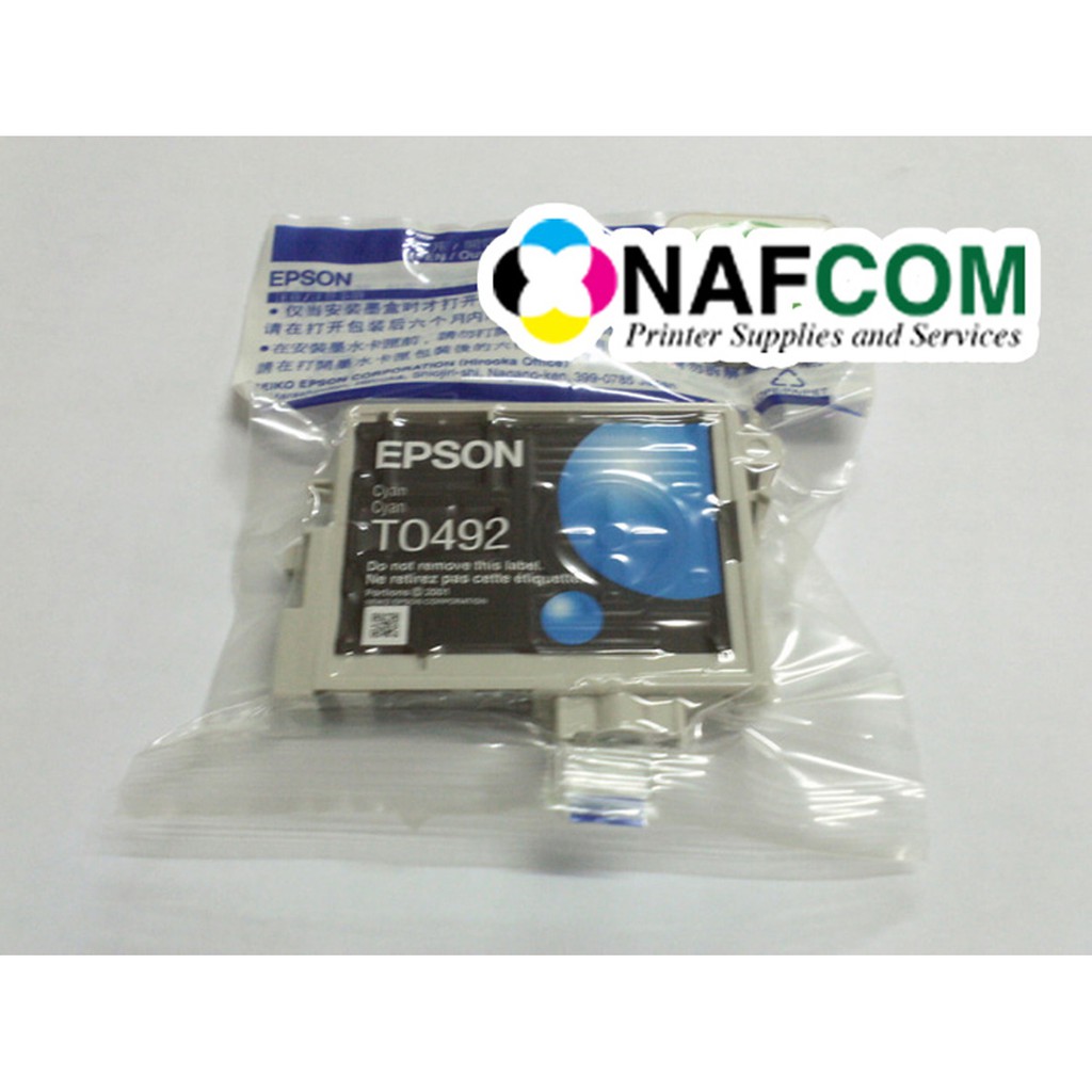 OBRAL Catridge Tinta T4092 Cyan Original Epson R230 R310 RX510 RX630 RX650