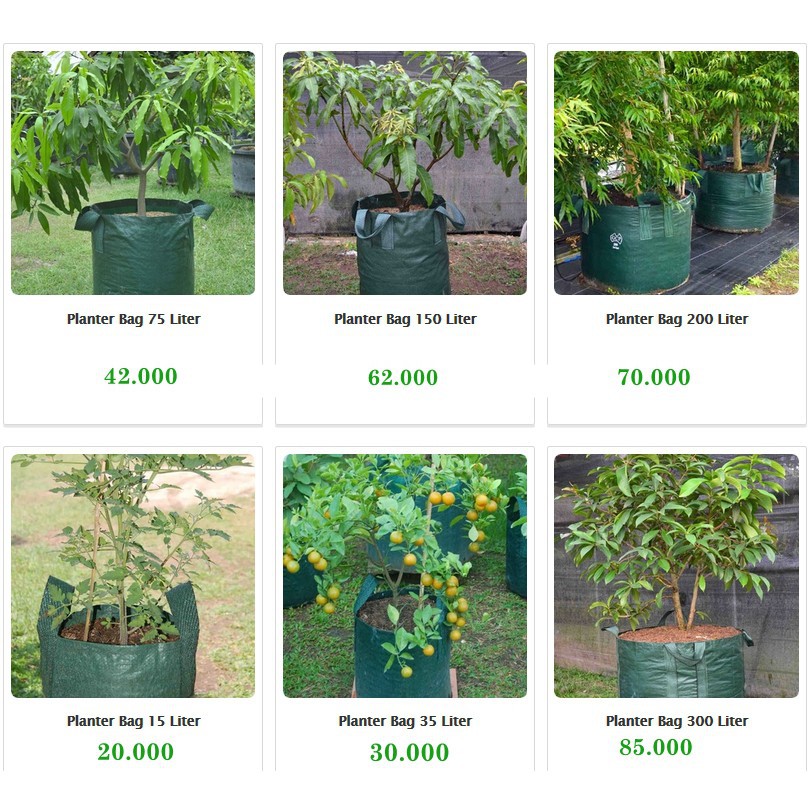 PLANTER BAG EASY GROW 75 LITER