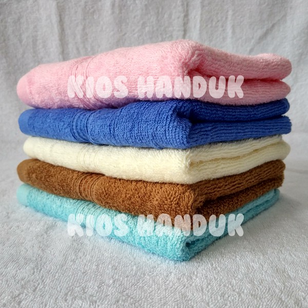 HANDUK BAYI ANAK ANJOLY 50X100CM WARNA MUDA