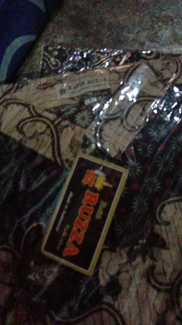 Ruzza Batik Anak Ukuran 0-15 Tahun Kemeja Motif Kembang Kamboja Sogan Kuning Baju Laki-laki