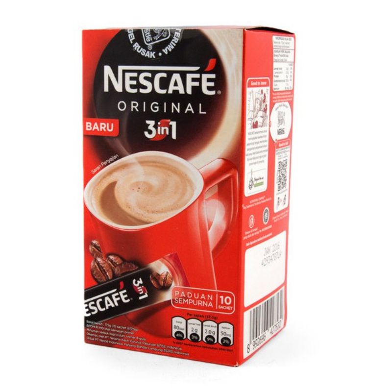 

NESCAFE 3 in 1 kopi original box