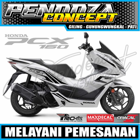 stiker motor pcx 160/stiker cutting pcx 160