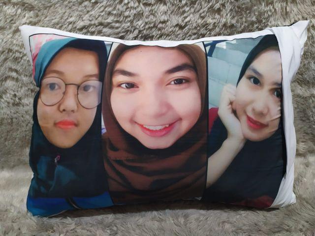 Bantal Custom 40x60cm / Bantal Foto / Bantal Printing / Kado