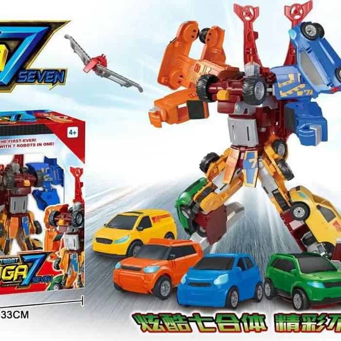 Tobot GIGA7 Giga  Seven 528 Mainan  Anak Shopee Indonesia