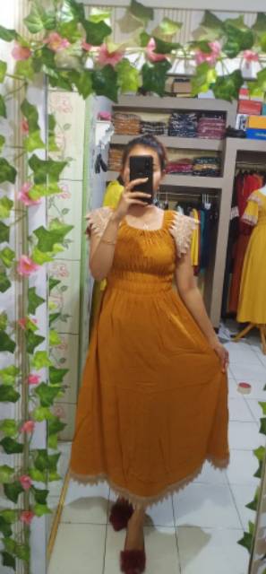 daster smoke daster arab daster renda daster batik daster pekalongan daster COD bayar ditempet-2