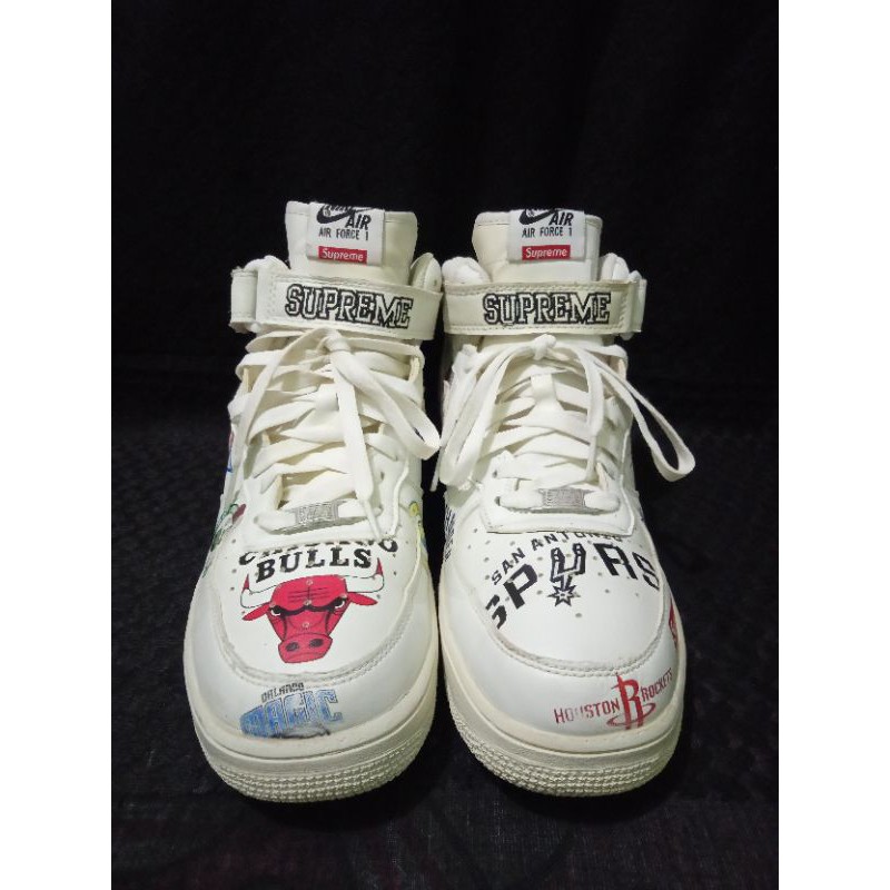 Jual Nike Air Force 1 Mid Supreme NBA 