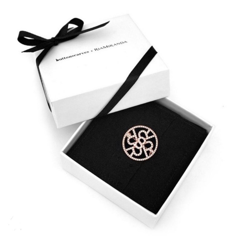 Buttonscarves x RiaMiranda Xanadu Petite Brooch