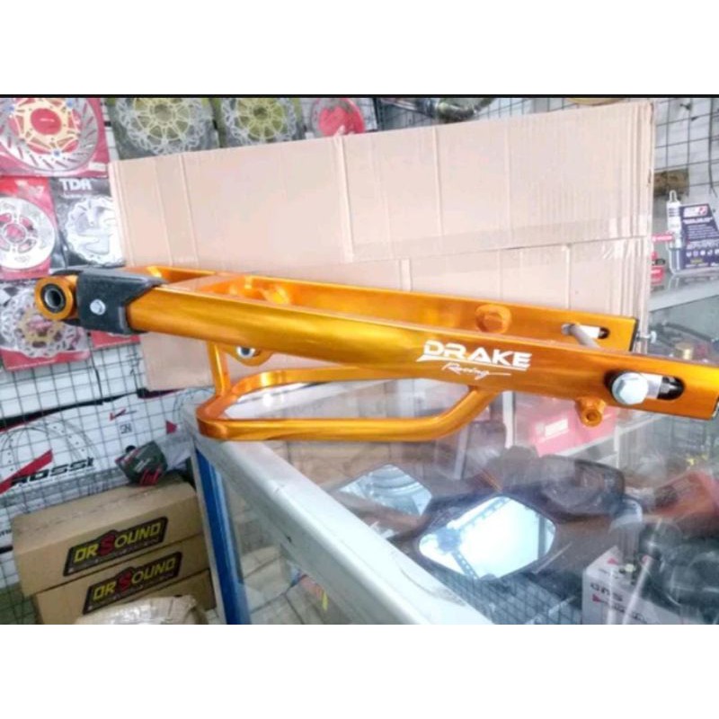 Swing arm sasis drake racing model B'Pro motor sonic satria fu cocok buat harian atau pun drag