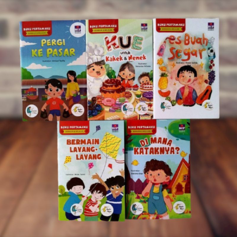 Buku Pertamaku Bermain dan Belajar Buku Watiek Ideo Belajar Membaca Buku Anak TK PAUD