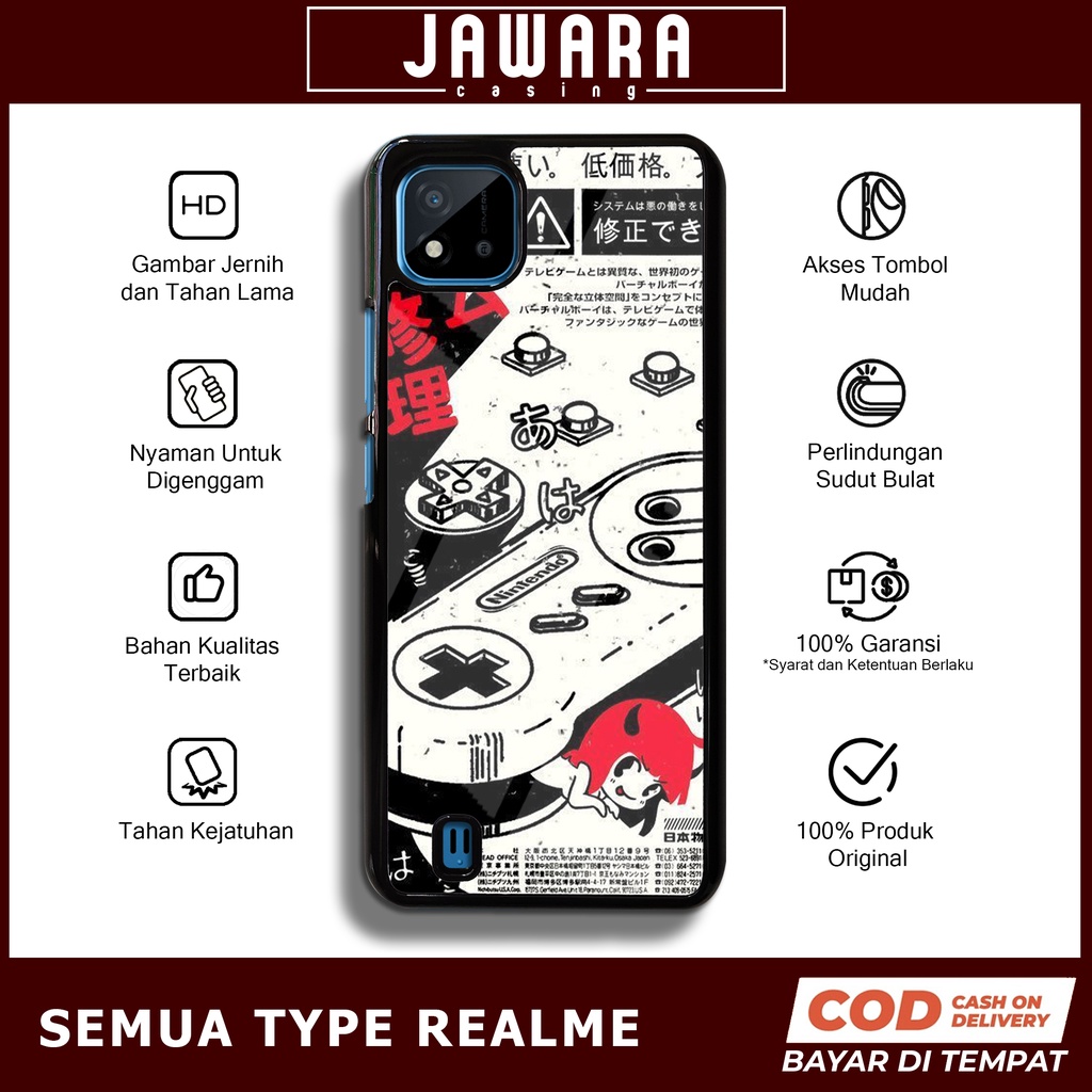 Case Realme C11 2021 C20 Case Hp Realme C11 2021 C20 Premium Glossy Jawara Casing [JPNA] Casing Hp A