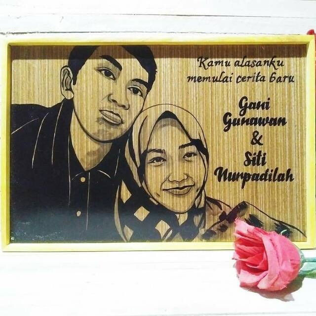 

Lukisan Pensil Tangan Original