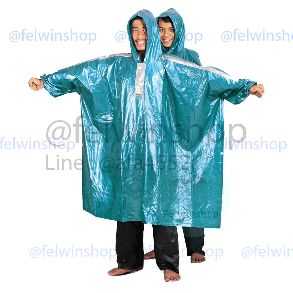 Jas Hujan Poncho 2 kepala 2 in 1 Funtastic Elmondo 708