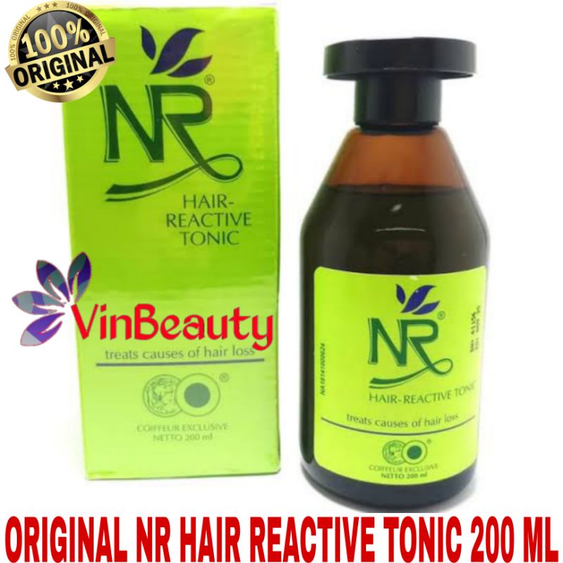 ORIGINAL NR HAIR REACTIVE TONIC 200 ML / PERAWATAN RAMBUT RONTOK NR 200ML