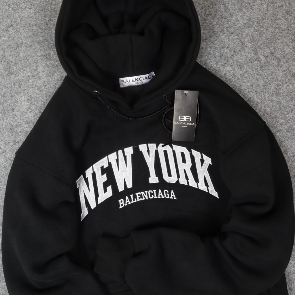 JAKET SWEATER HOODIE BALEN NEWYORK SIMPLE UNISEX GOOD QUALITY