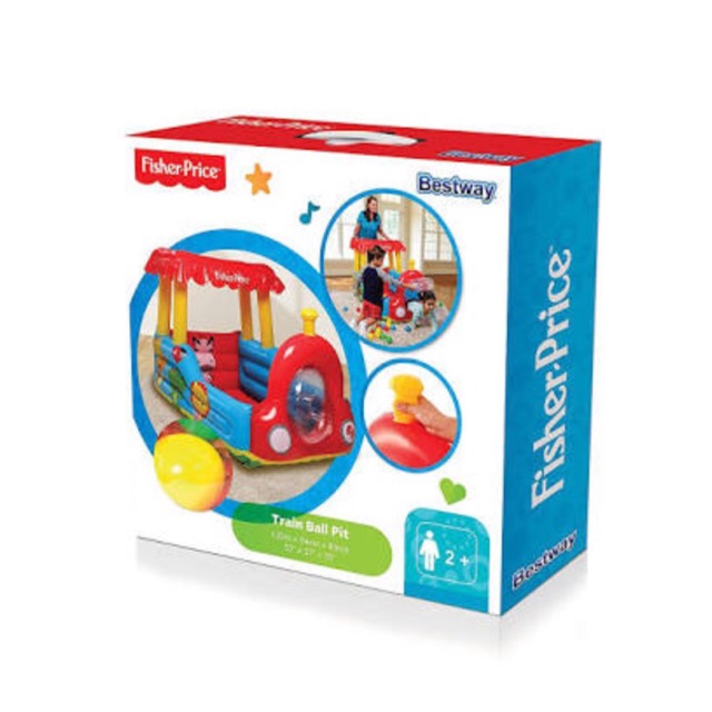 fisher price train ball pit