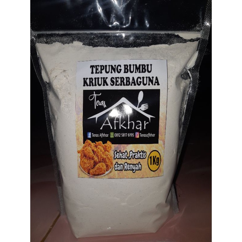 

Tepung ayam Kriuk Serbaguna berat 1kg