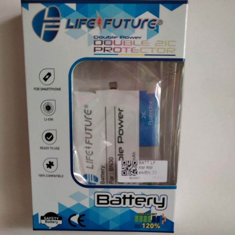 Batre xiomi 4a/BN 30 double power