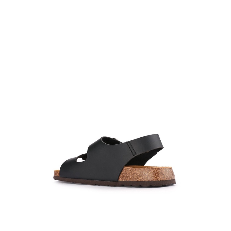 SANDAL SLIDE KULIT GRUNLAND PRIA ORIGINAL SLINGBACK ASLI HITAM GRM01