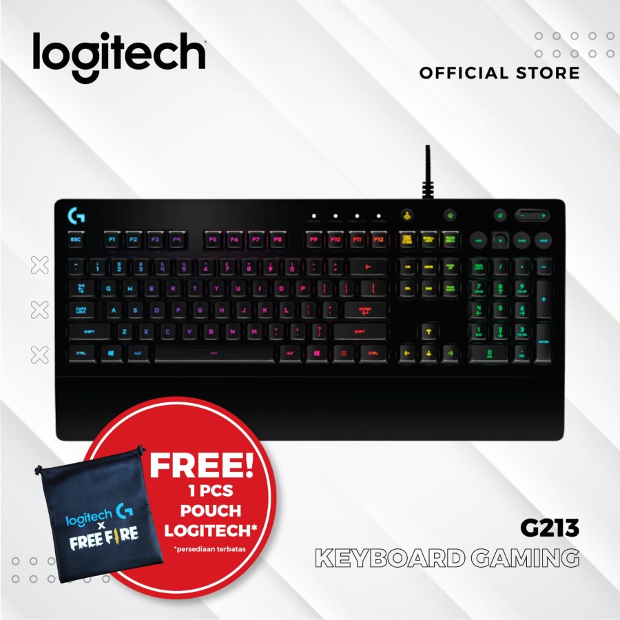 Logitech G213  G 213 Prodigy Keyboard Gaming