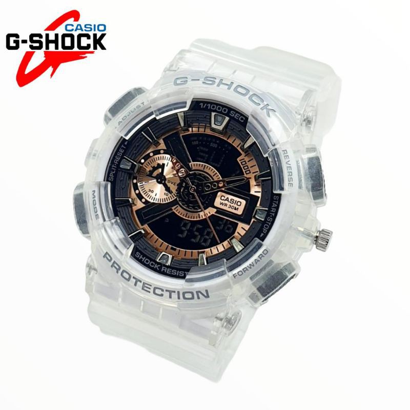 JAM TANGAN GSHOCK GA110 TALO TRANSPARAN ORIGINAL-FREE BATRAI CADANGAN