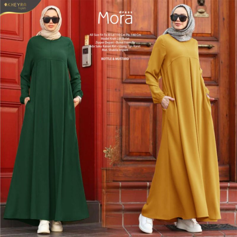 MORA DRESS (LABEL KHEYRA HIJAB)