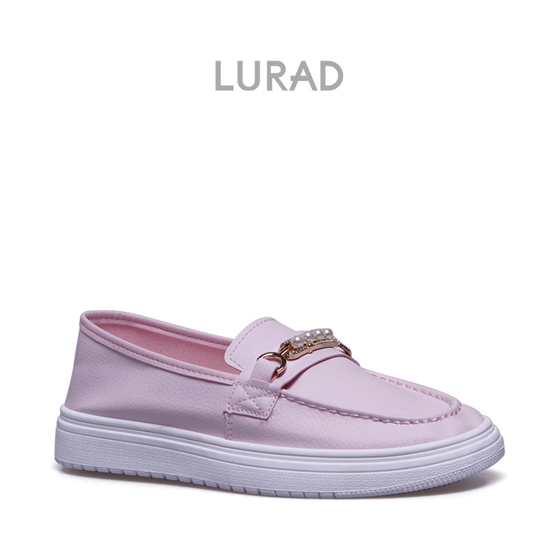 Sepatu Wanita Import Slip On Ringan Anti Slip Original Cewek Tanpa Tali Casual Korean Style Kekinian Terbaru