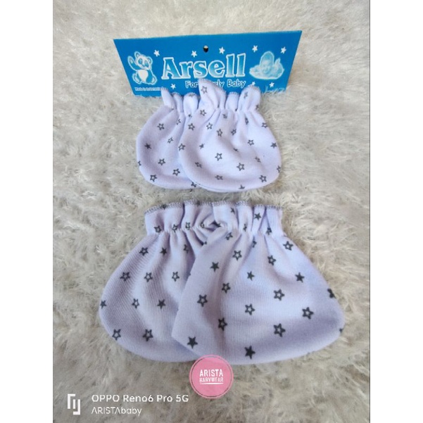 ARSELbaby - 3pasang Sartaki bayi (sarung tangan+kaki)